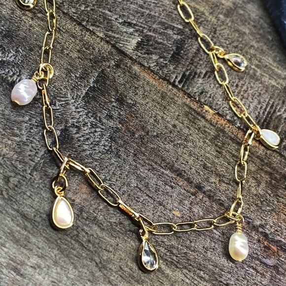 Free People Jewelry - NEW FP x Luna Norte Mother Of Pearl Anklet